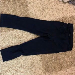 Lululemon cropped leggings- navy